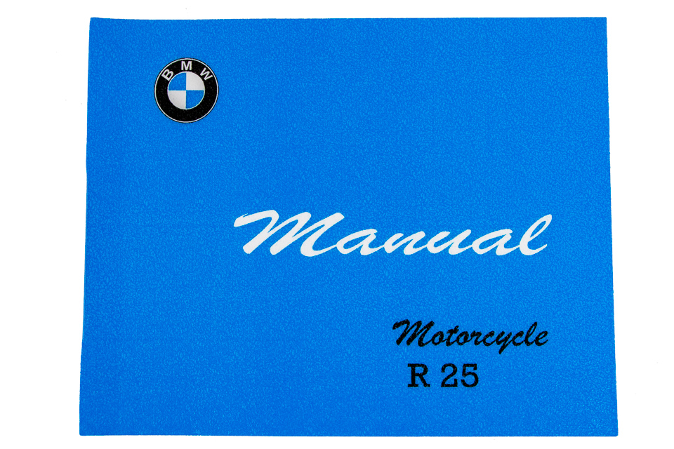 BMW Owner's Manual R25