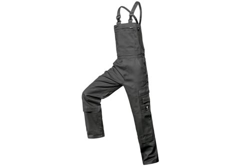 Bib Overall Cargo-Pocket - Grey