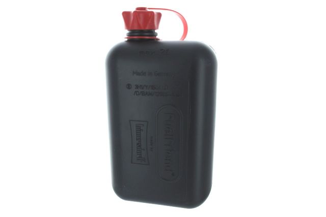 Gasoline Canister 2 Liter Reserve Canister Black