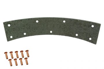 Brake Lining with Rivets