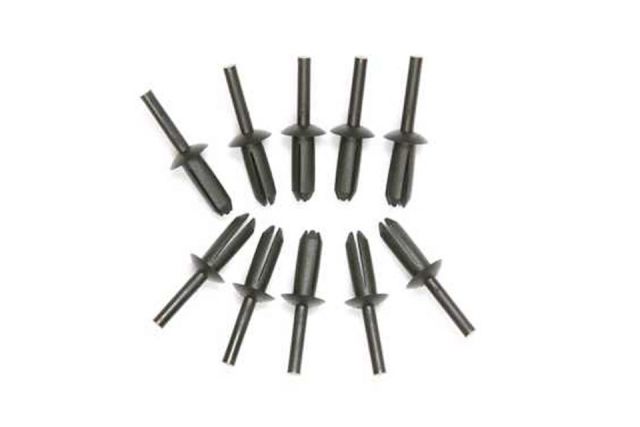 Zinc Coated Steel Rivet On S-Clip For Quick Release Race Fairings M29.5 x  10.8 x 5.7 (CLIP9)