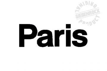 Sticker Paris for gas tank