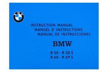 BMW Owner's Manual R50, 60, 69S